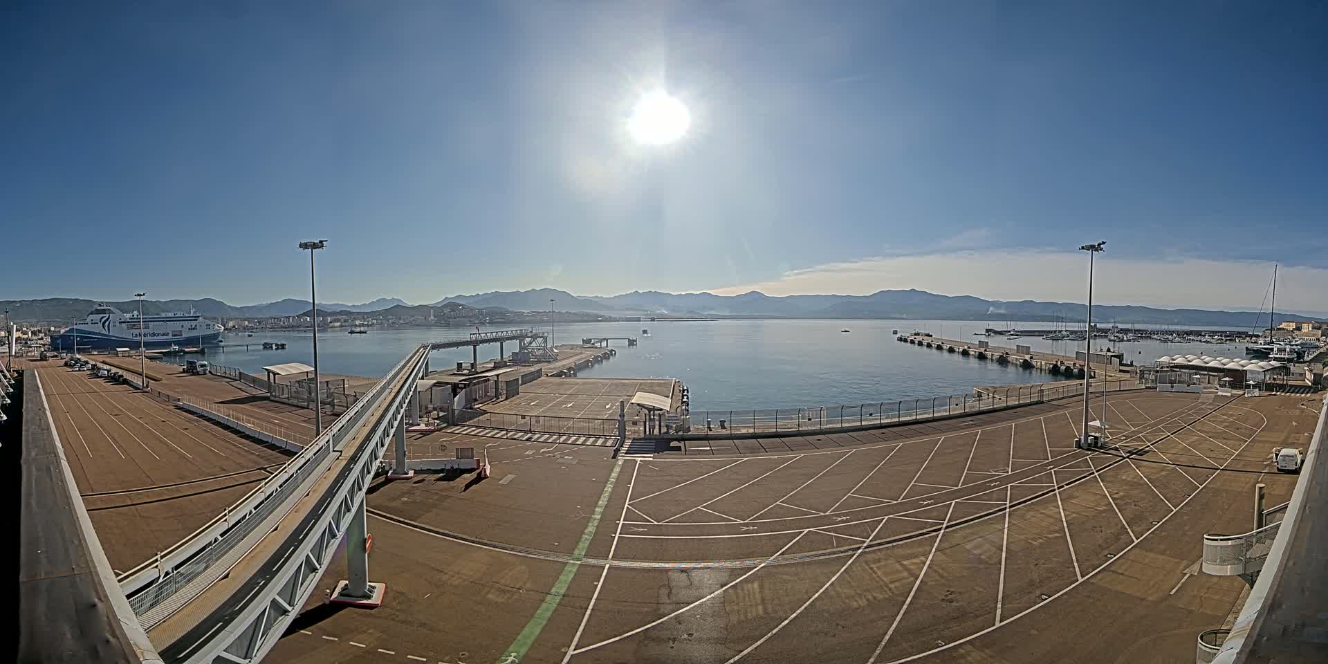 Port de Commerce d'Ajaccio Port Live Cam - Ajaccio, Corse-du-Sud, Corse , France