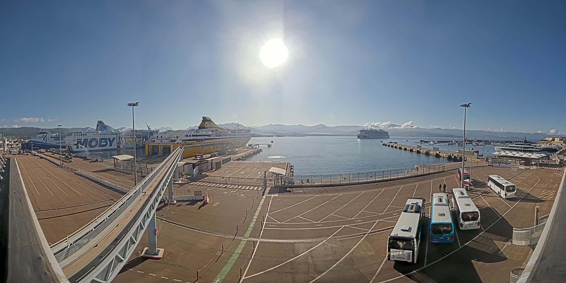 Port de Commerce d'Ajaccio Port Live Cam - Ajaccio, Corse-du-Sud, Corse , France
