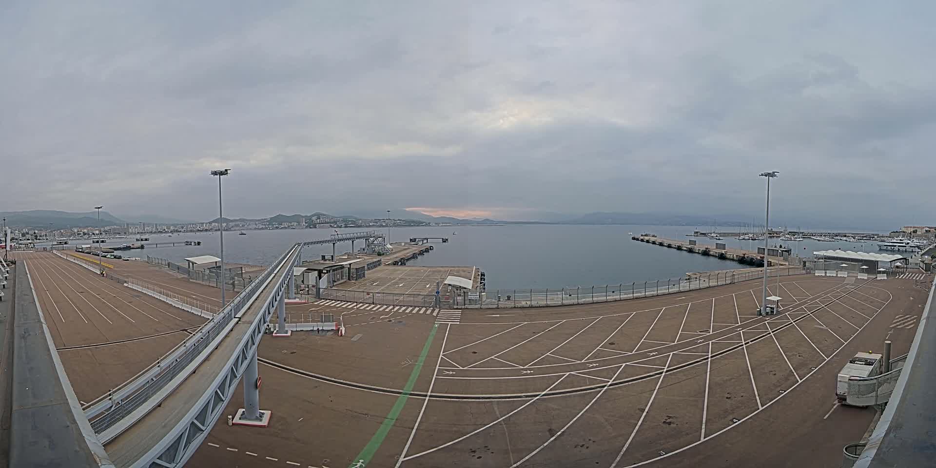 Port de Commerce d'Ajaccio Port Live Cam - Ajaccio, Corse-du-Sud, Corse , France