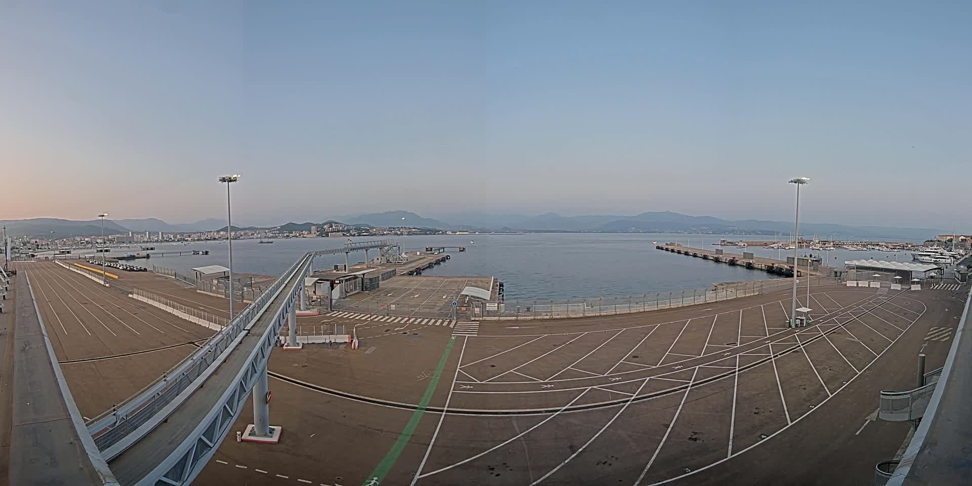 Port de Commerce d'Ajaccio Port Live Cam - Ajaccio, Corse-du-Sud, Corse , France