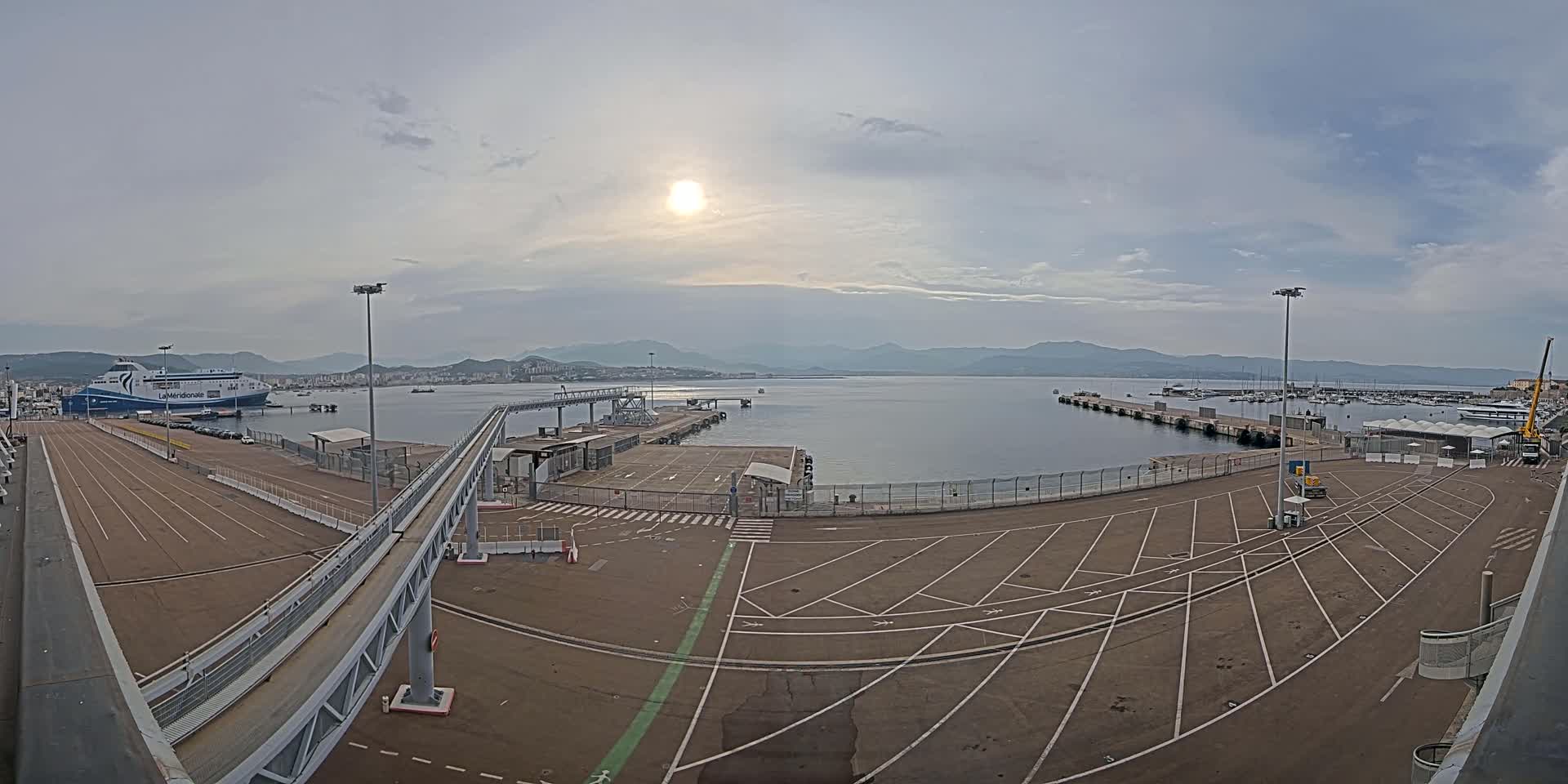 Port de Commerce d'Ajaccio Port Live Cam - Ajaccio, Corse-du-Sud, Corse , France