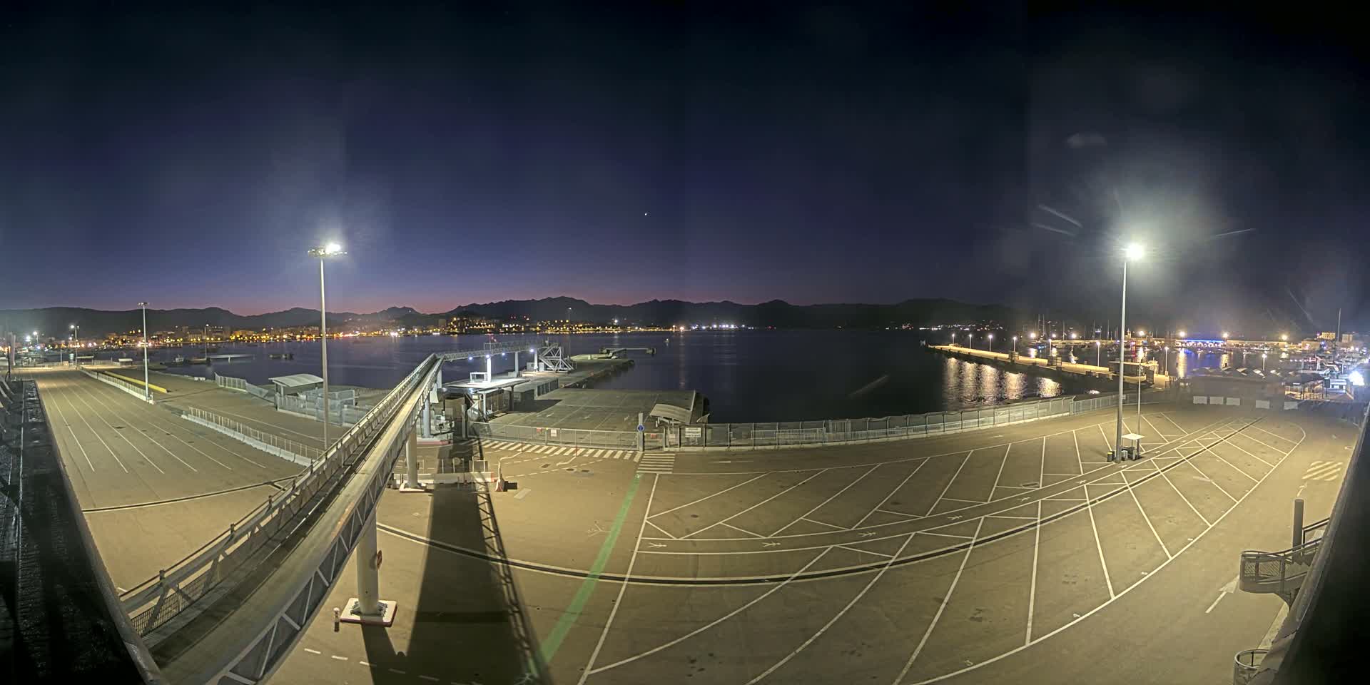 Port de Commerce d'Ajaccio Port Live Cam - Ajaccio, Corse-du-Sud, Corse , France