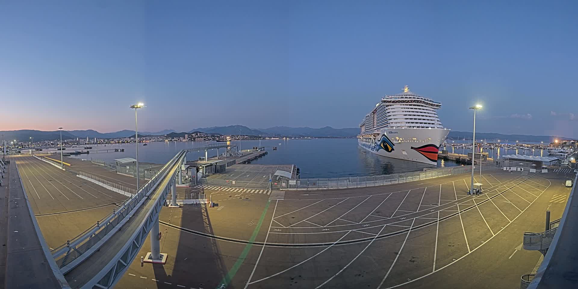 Port de Commerce d'Ajaccio Port Live Cam - Ajaccio, Corse-du-Sud, Corse , France