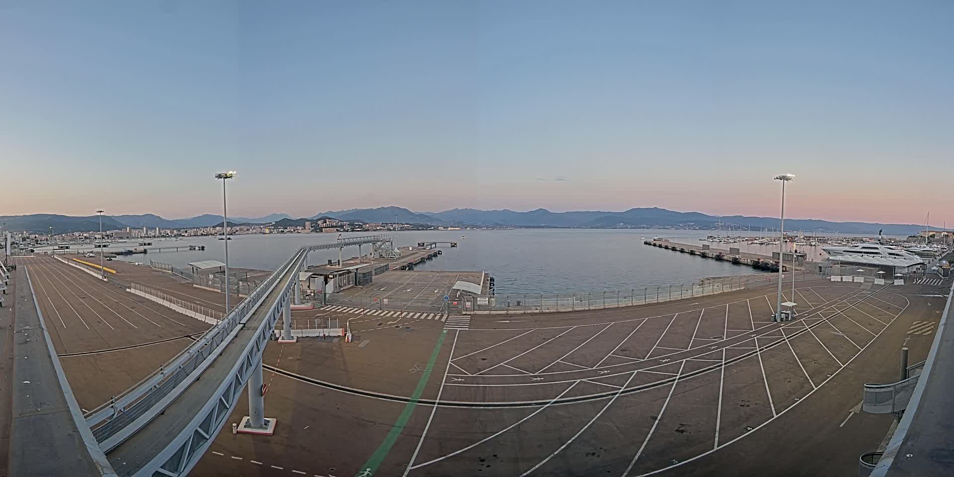 Port de Commerce d'Ajaccio Port Live Cam - Ajaccio, Corse-du-Sud, Corse , France