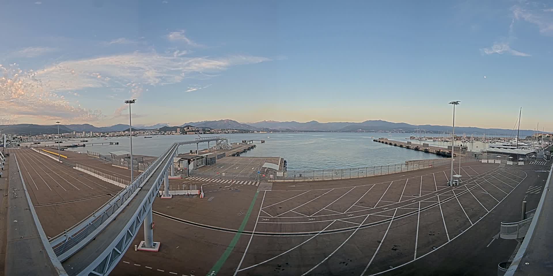Port de Commerce d'Ajaccio Port Live Cam - Ajaccio, Corse-du-Sud, Corse , France