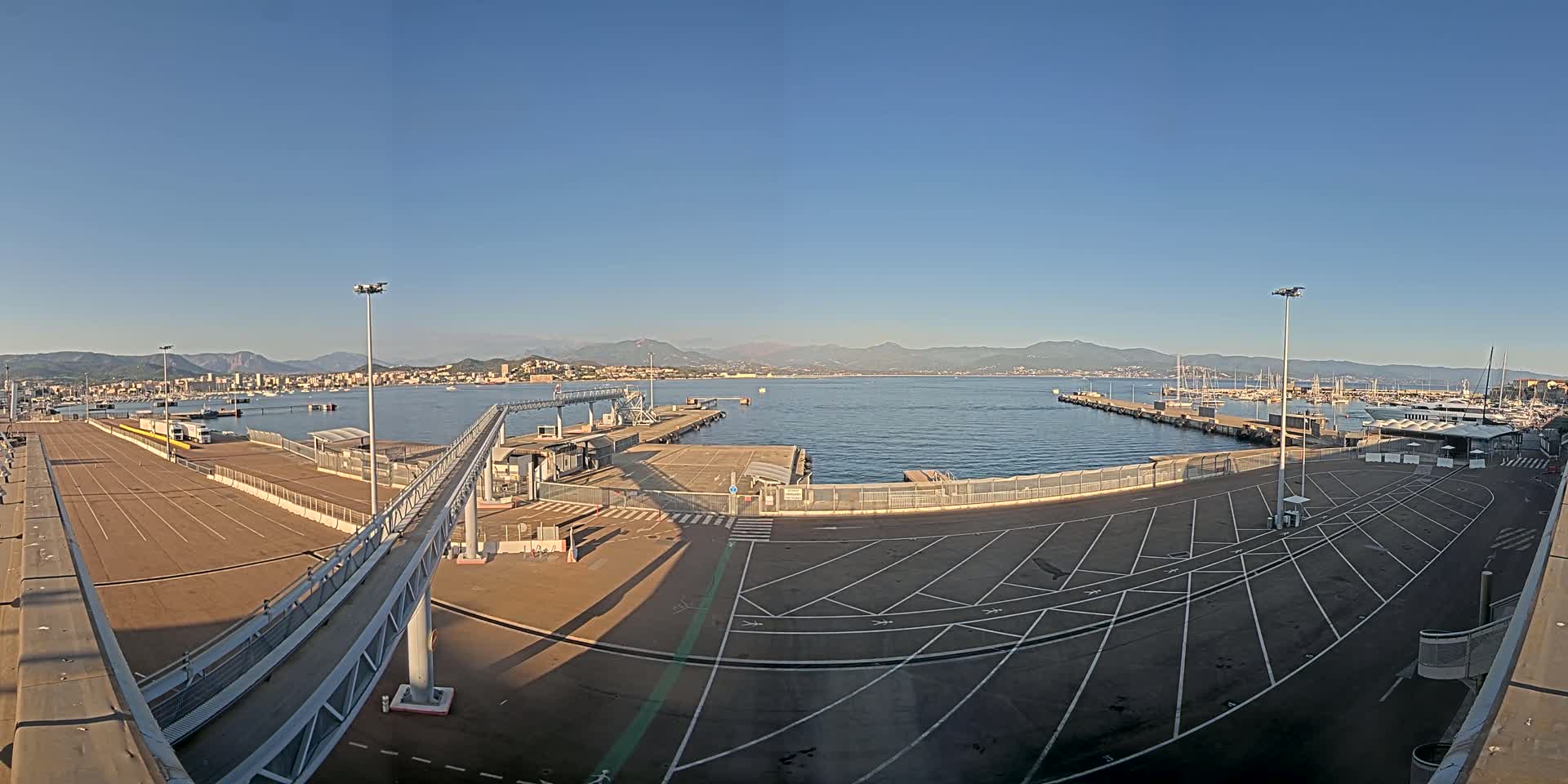 Port de Commerce d'Ajaccio Port Live Cam - Ajaccio, Corse-du-Sud, Corse , France
