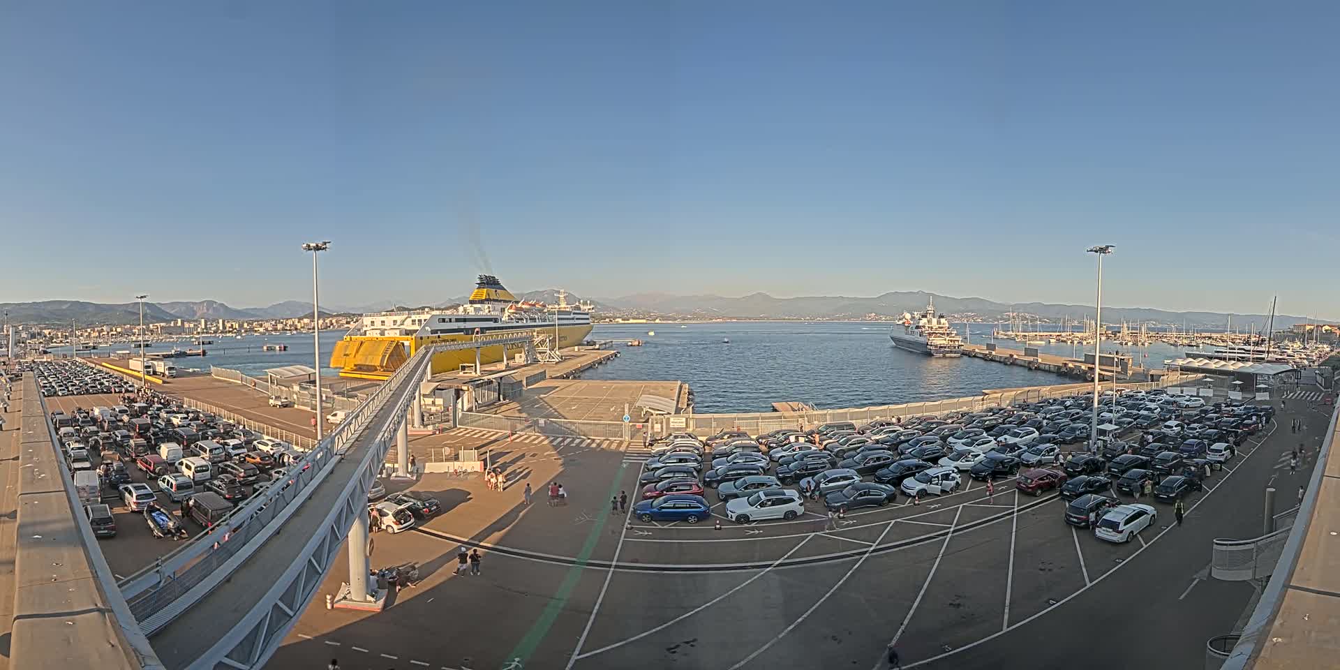 Port de Commerce d'Ajaccio Port Live Cam - Ajaccio, Corse-du-Sud, Corse , France