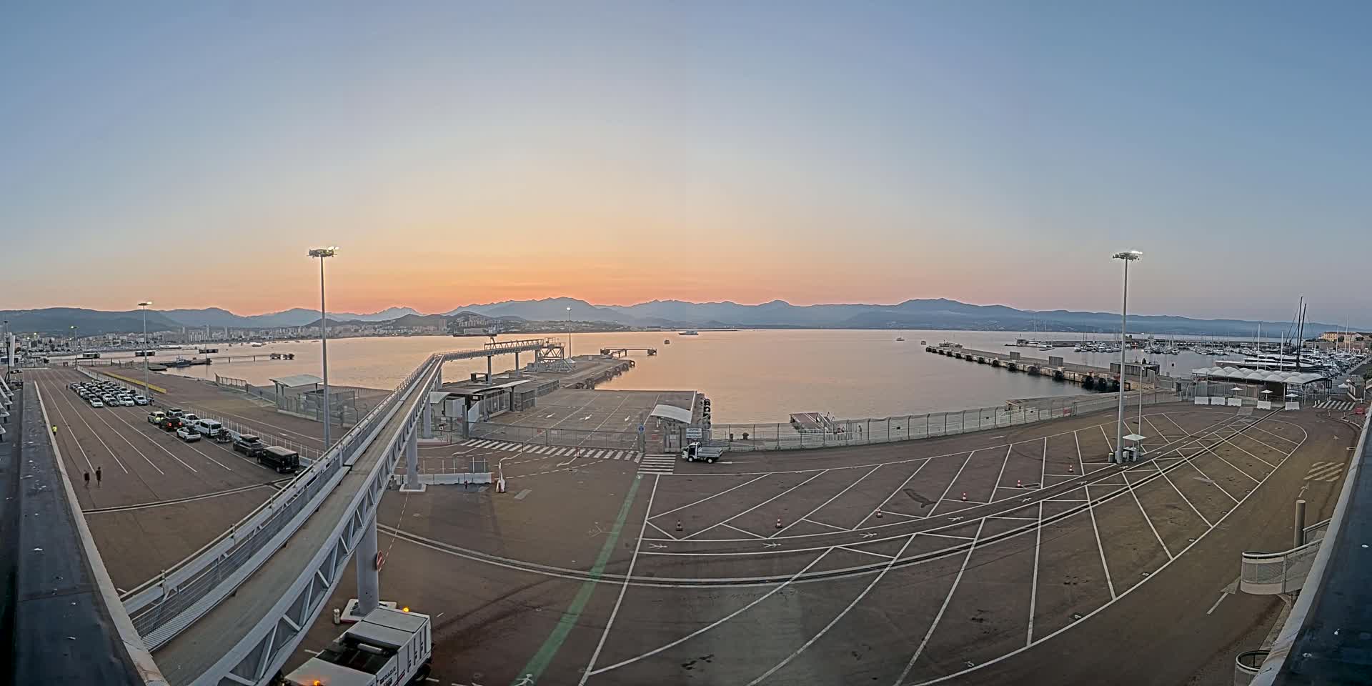 Port de Commerce d'Ajaccio Port Live Cam - Ajaccio, Corse-du-Sud, Corse , France