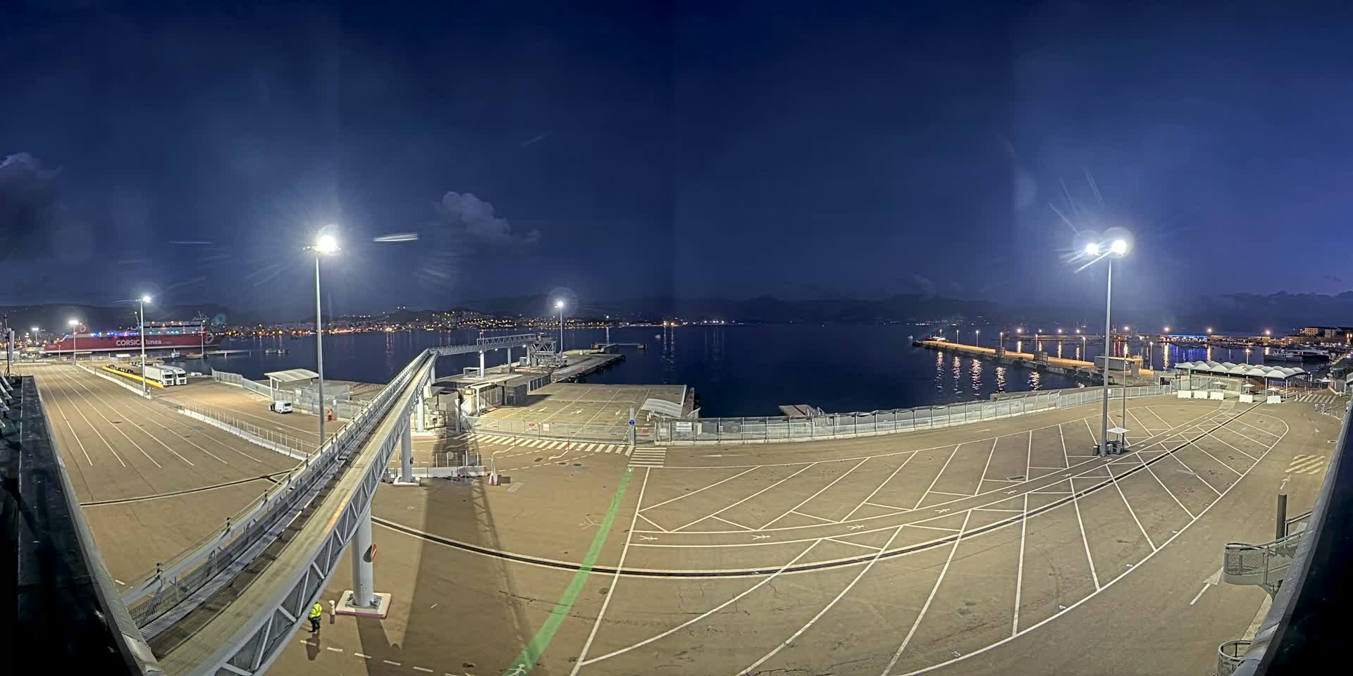 Port de Commerce d'Ajaccio Port Live Cam - Ajaccio, Corse-du-Sud, Corse , France