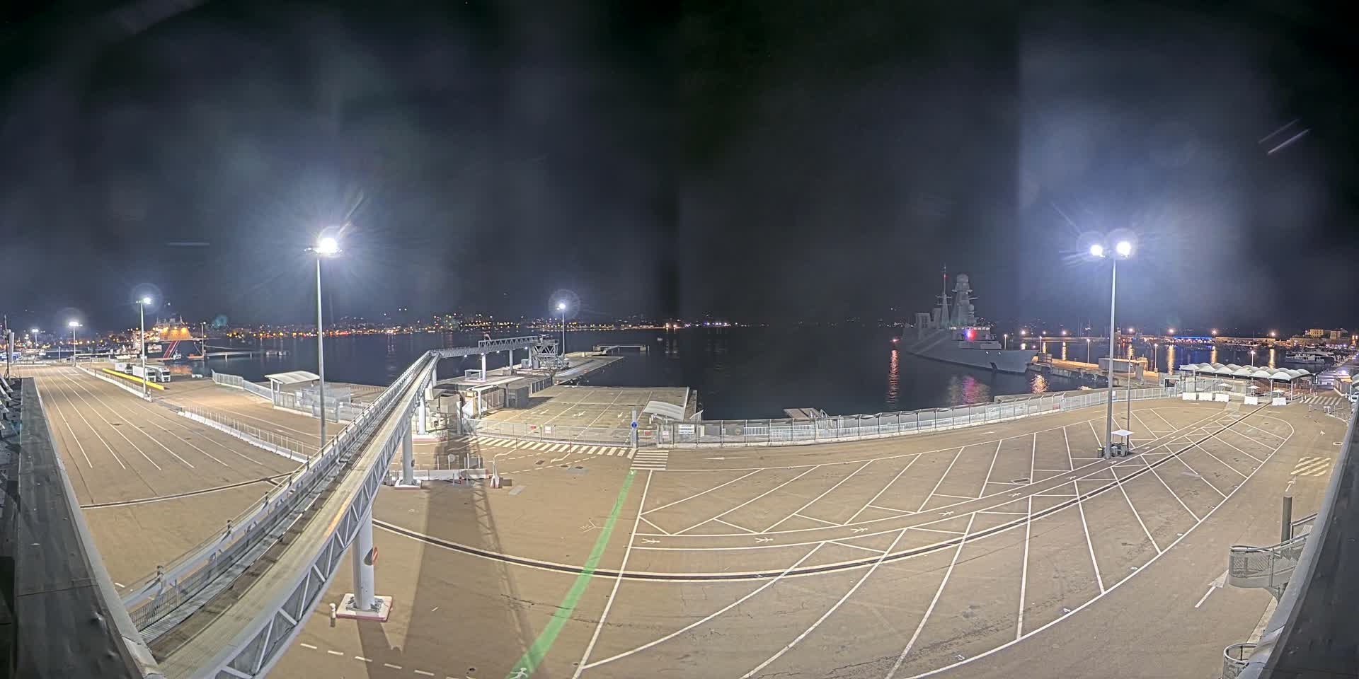 Port de Commerce d'Ajaccio Port Live Cam - Ajaccio, Corse-du-Sud, Corse , France