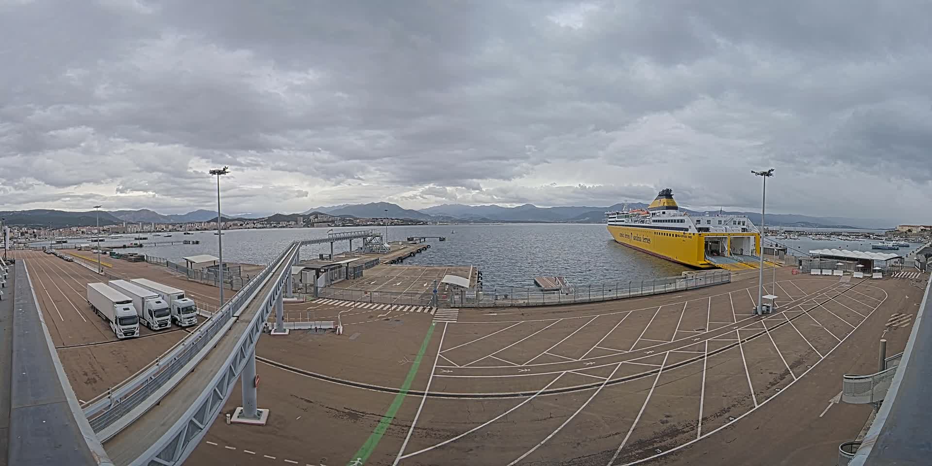 Port de Commerce d'Ajaccio Port Live Cam - Ajaccio, Corse-du-Sud, Corse , France