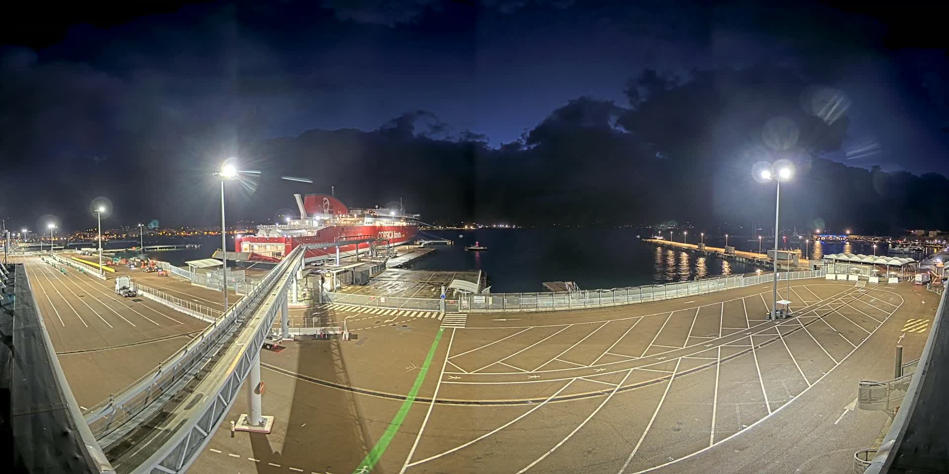 Port de Commerce d'Ajaccio Port Live Cam - Ajaccio, Corse-du-Sud, Corse , France