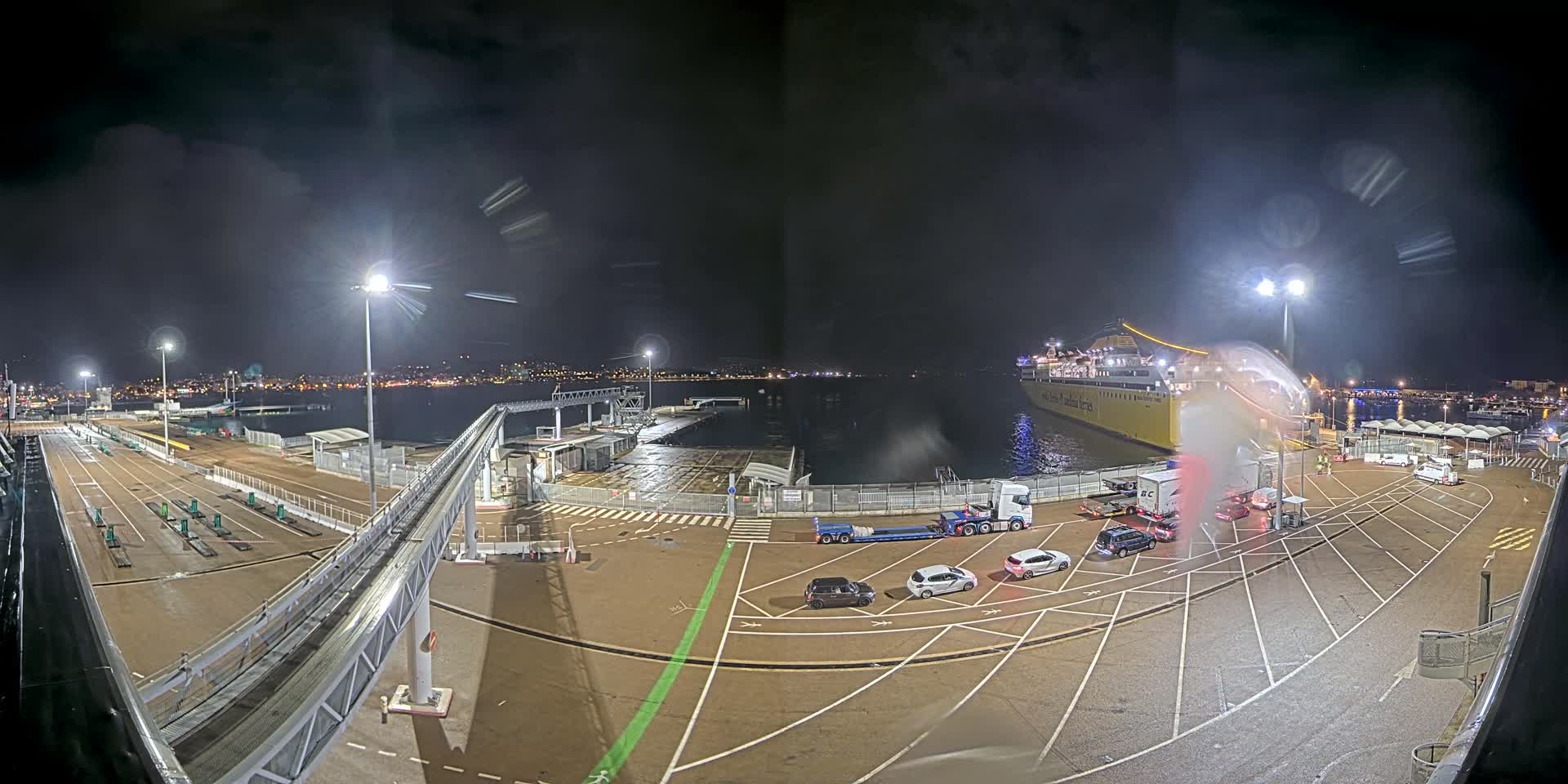 Port de Commerce d'Ajaccio Port Live Cam - Ajaccio, Corse-du-Sud, Corse , France