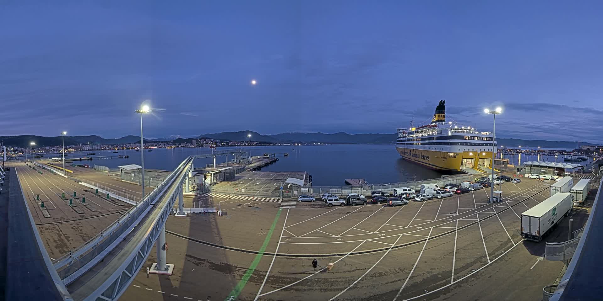 Port de Commerce d'Ajaccio Port Live Cam - Ajaccio, Corse-du-Sud, Corse , France