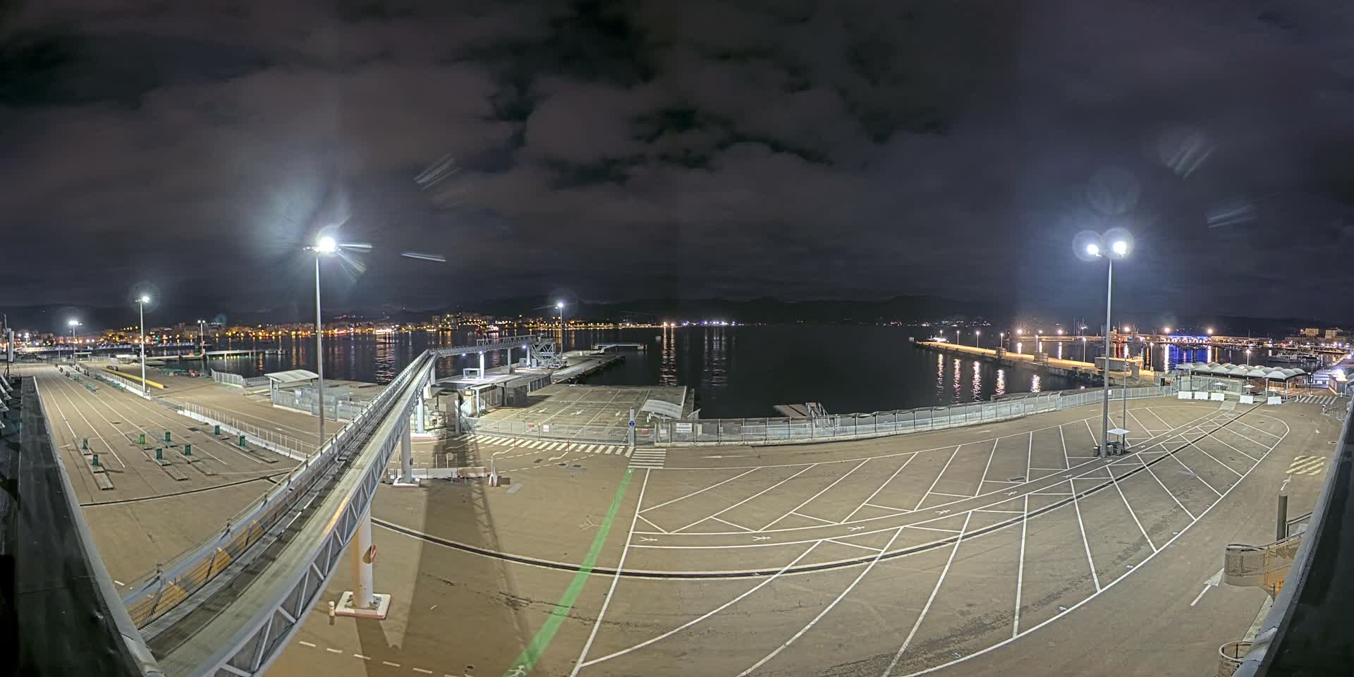 Port de Commerce d'Ajaccio Port Live Cam - Ajaccio, Corse-du-Sud, Corse , France