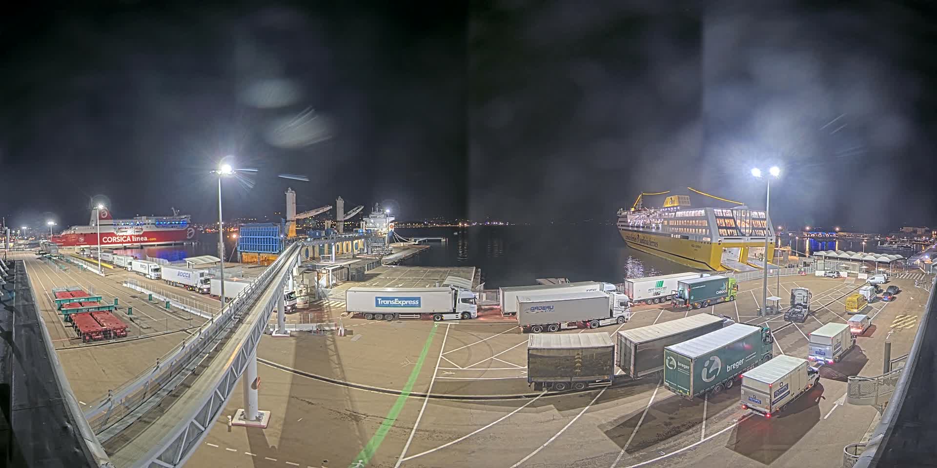 Port de Commerce d'Ajaccio Port Live Cam - Ajaccio, Corse-du-Sud, Corse , France
