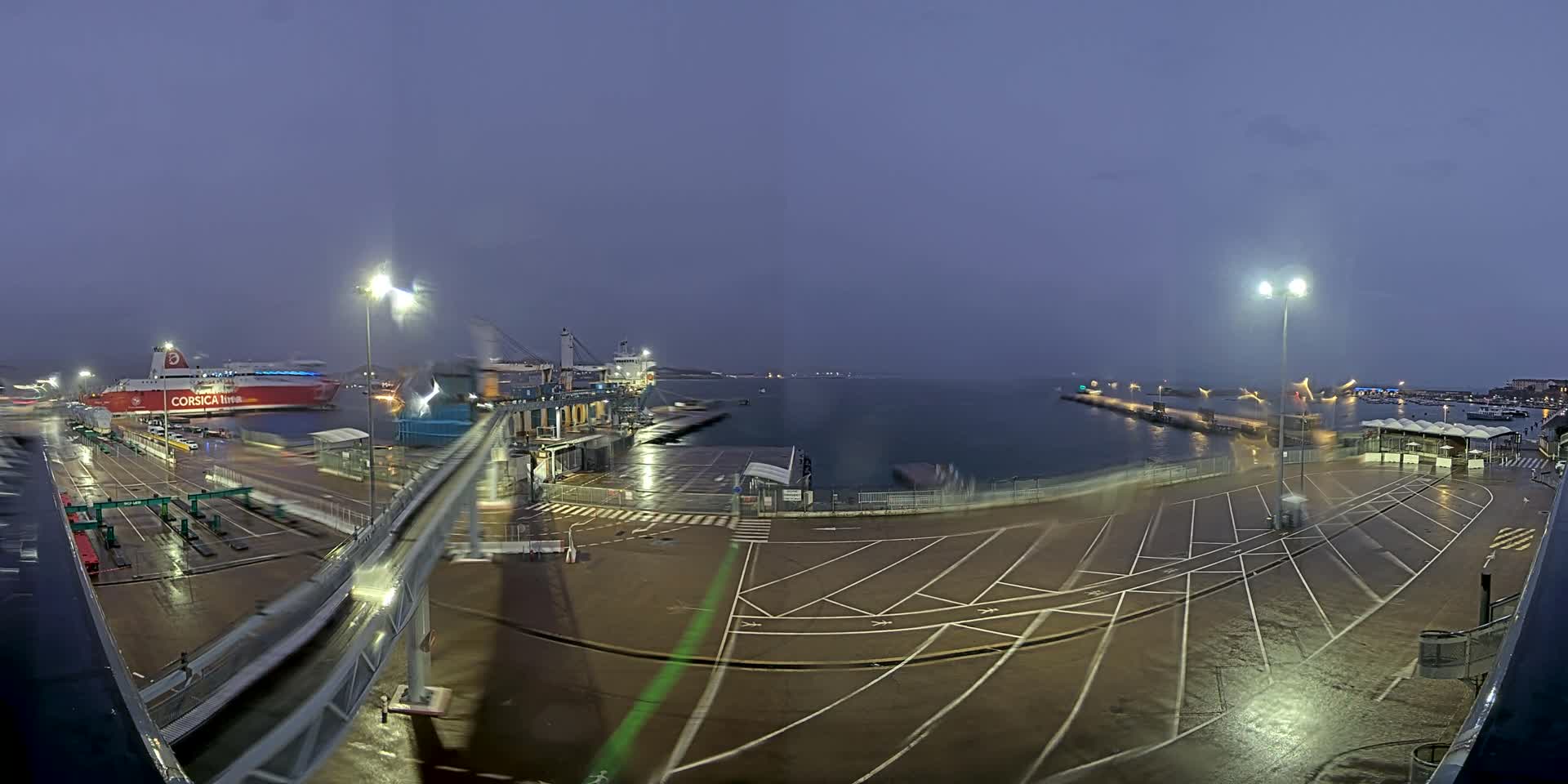 Port de Commerce d'Ajaccio Port Live Cam - Ajaccio, Corse-du-Sud, Corse , France