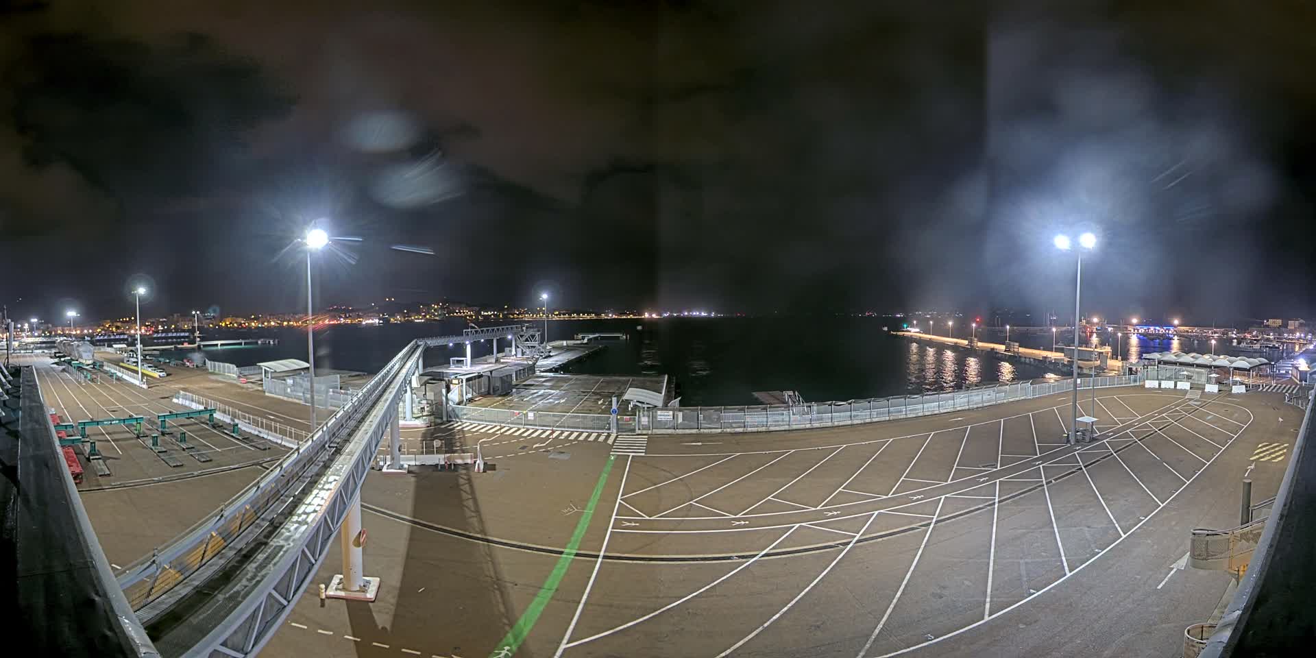 Port de Commerce d'Ajaccio Port Live Cam - Ajaccio, Corse-du-Sud, Corse , France