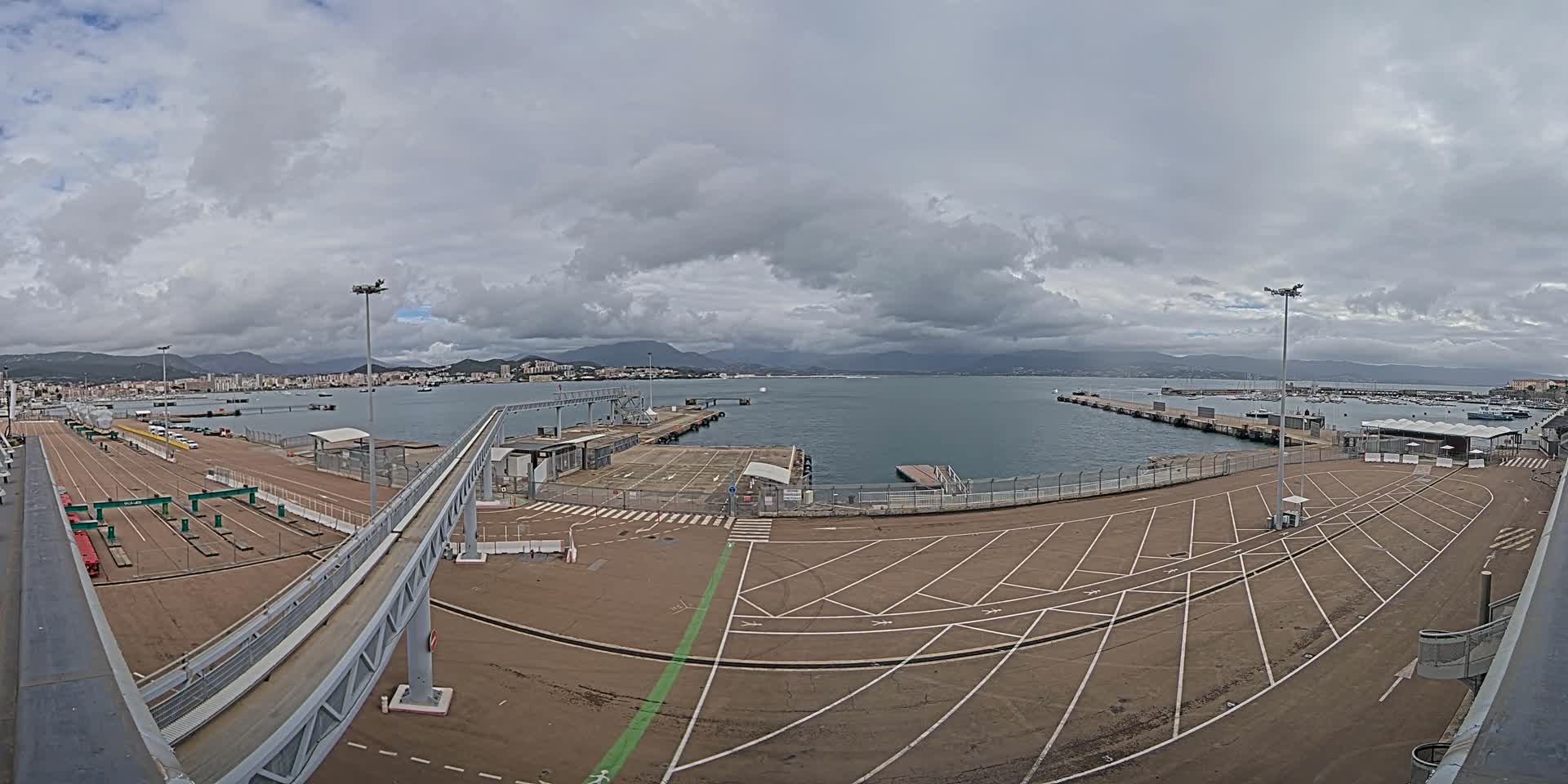 Port de Commerce d'Ajaccio Port Live Cam - Ajaccio, Corse-du-Sud, Corse , France