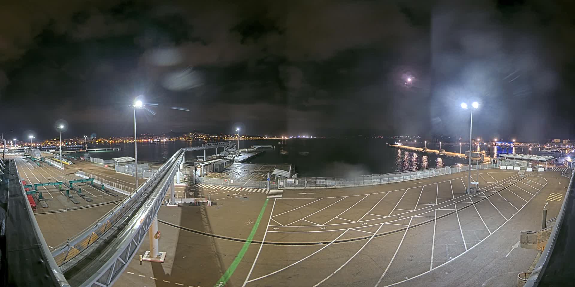 Port de Commerce d'Ajaccio Port Live Cam - Ajaccio, Corse-du-Sud, Corse , France
