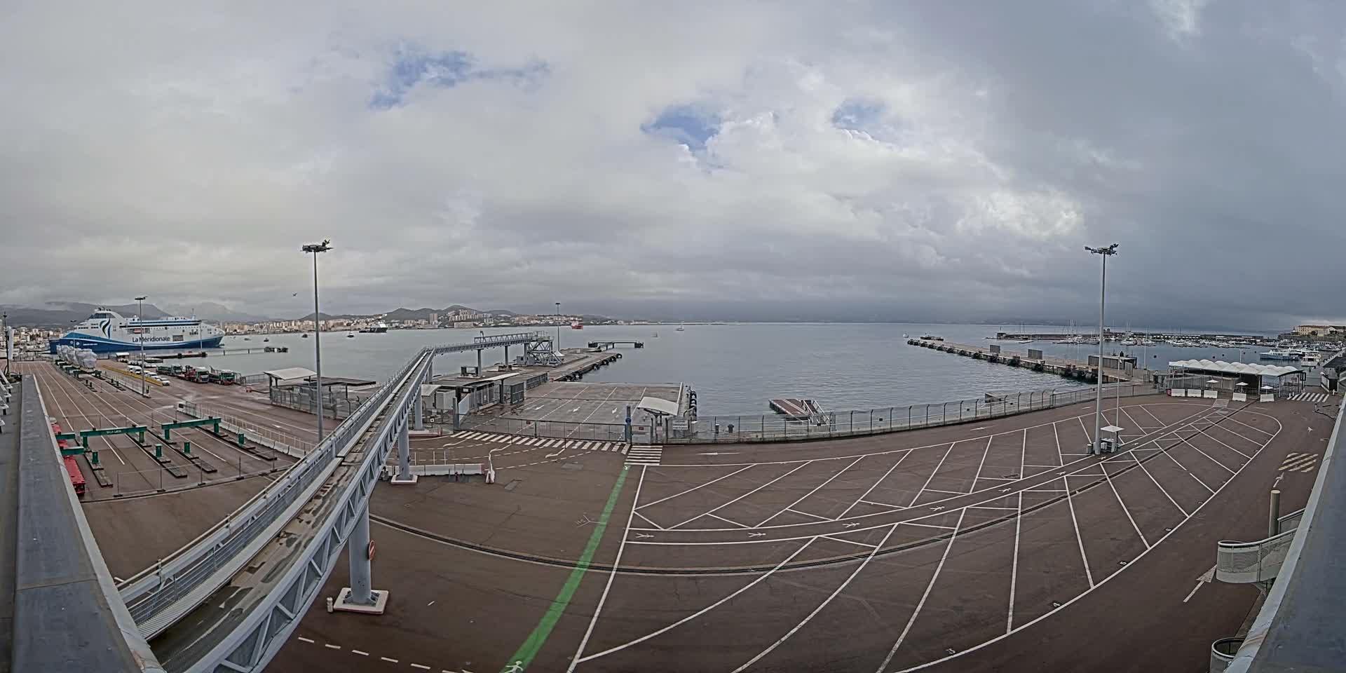Port de Commerce d'Ajaccio Port Live Cam - Ajaccio, Corse-du-Sud, Corse , France
