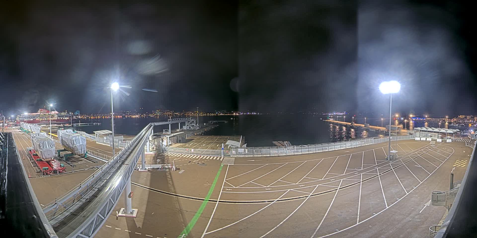 Port de Commerce d'Ajaccio Port Live Cam - Ajaccio, Corse-du-Sud, Corse , France