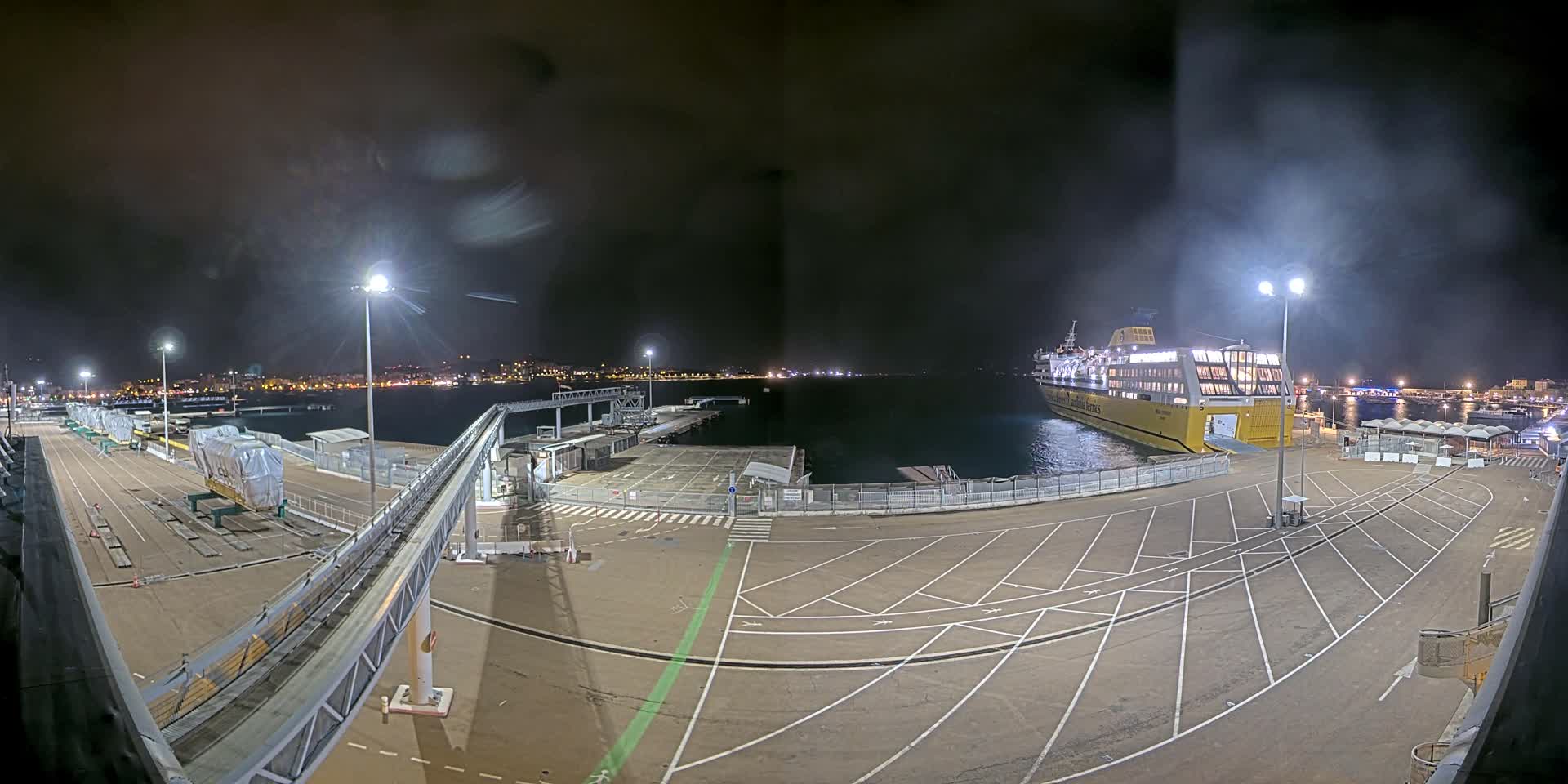 Port de Commerce d'Ajaccio Port Live Cam - Ajaccio, Corse-du-Sud, Corse , France
