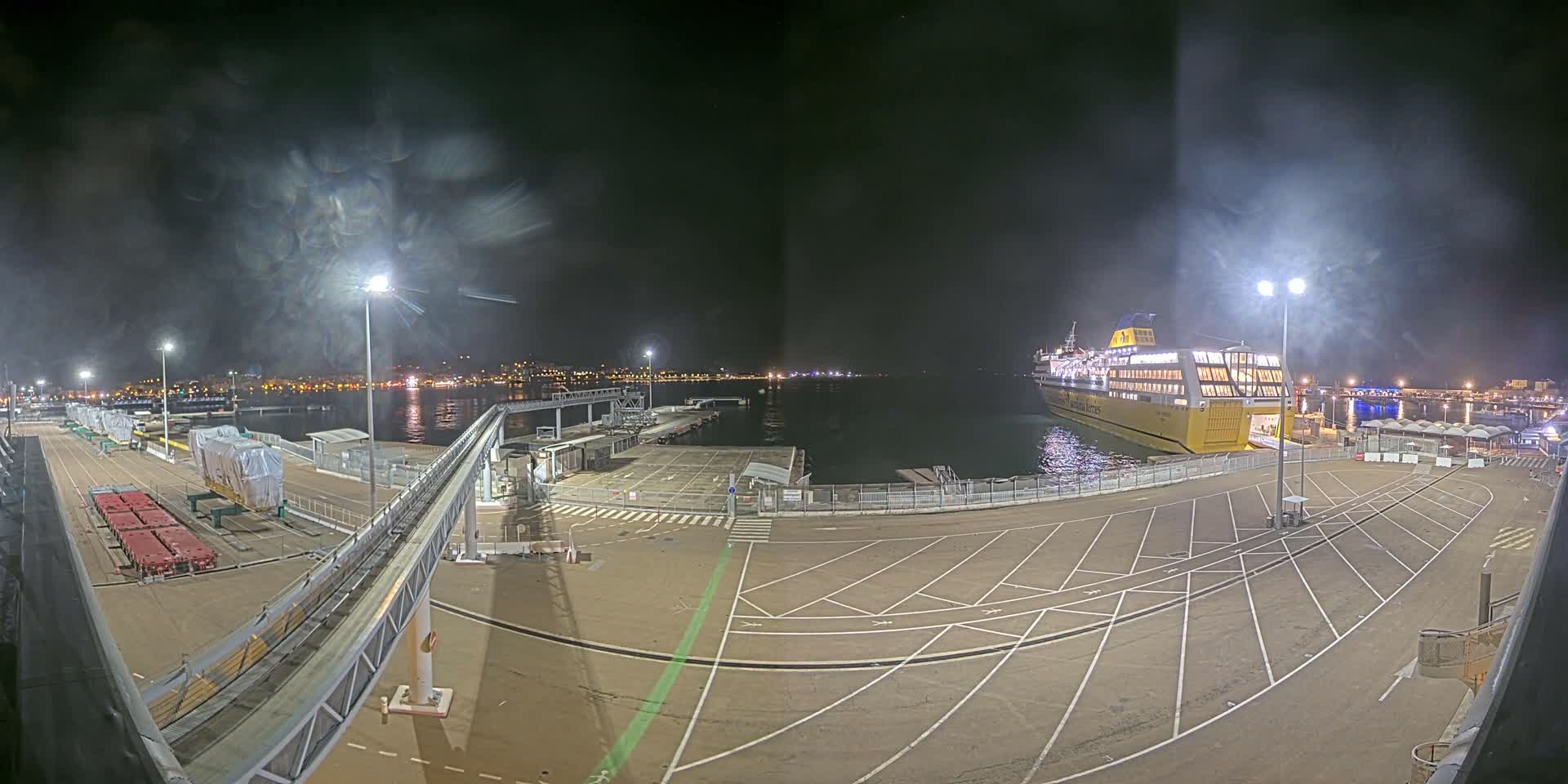 Port de Commerce d'Ajaccio Port Live Cam - Ajaccio, Corse-du-Sud, Corse , France