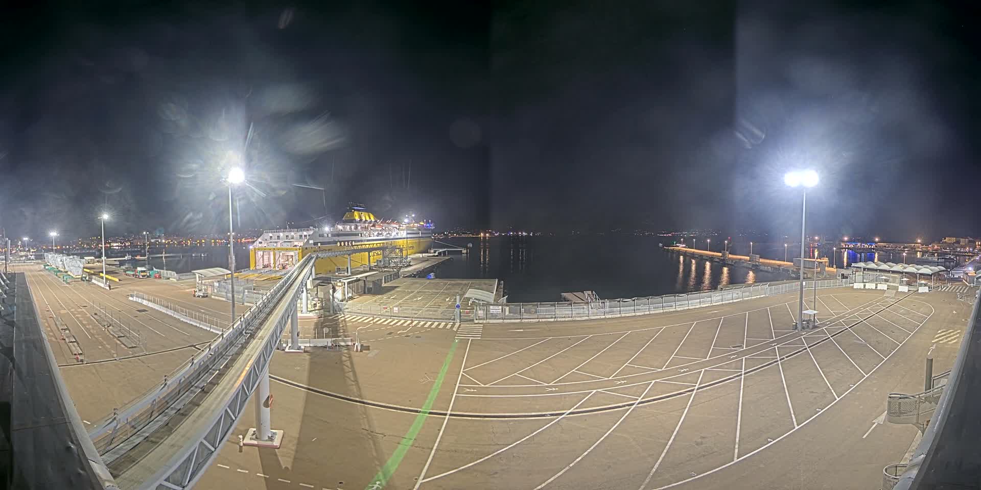 Port de Commerce d'Ajaccio Port Live Cam - Ajaccio, Corse-du-Sud, Corse , France