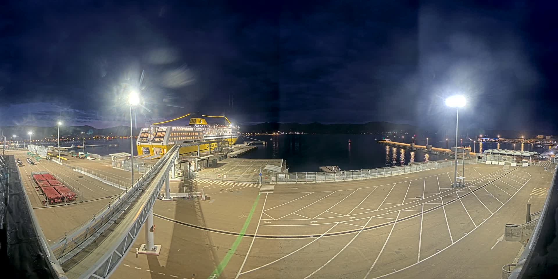 Port de Commerce d'Ajaccio Port Live Cam - Ajaccio, Corse-du-Sud, Corse , France