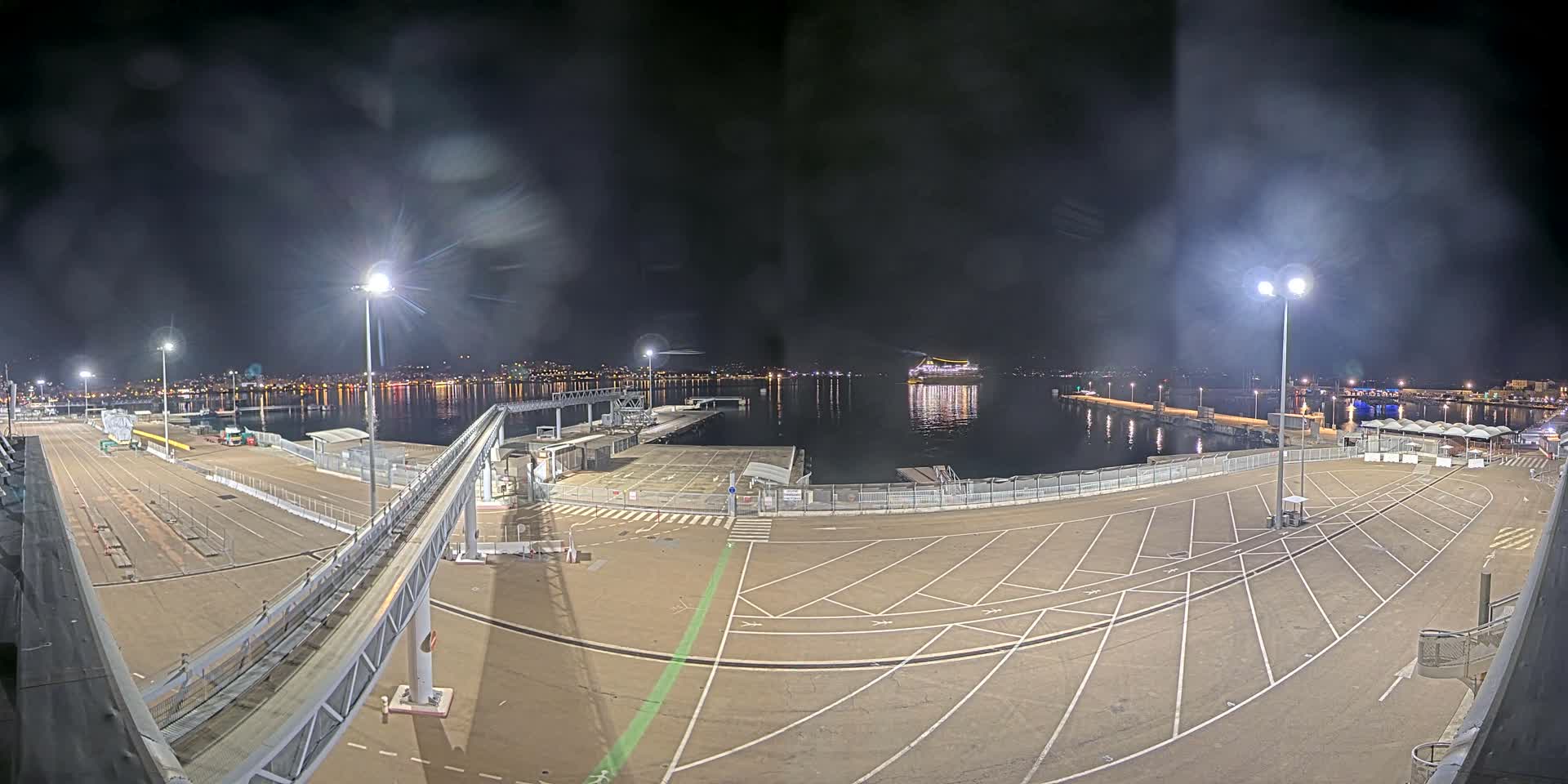 Port de Commerce d'Ajaccio Port Live Cam - Ajaccio, Corse-du-Sud, Corse , France