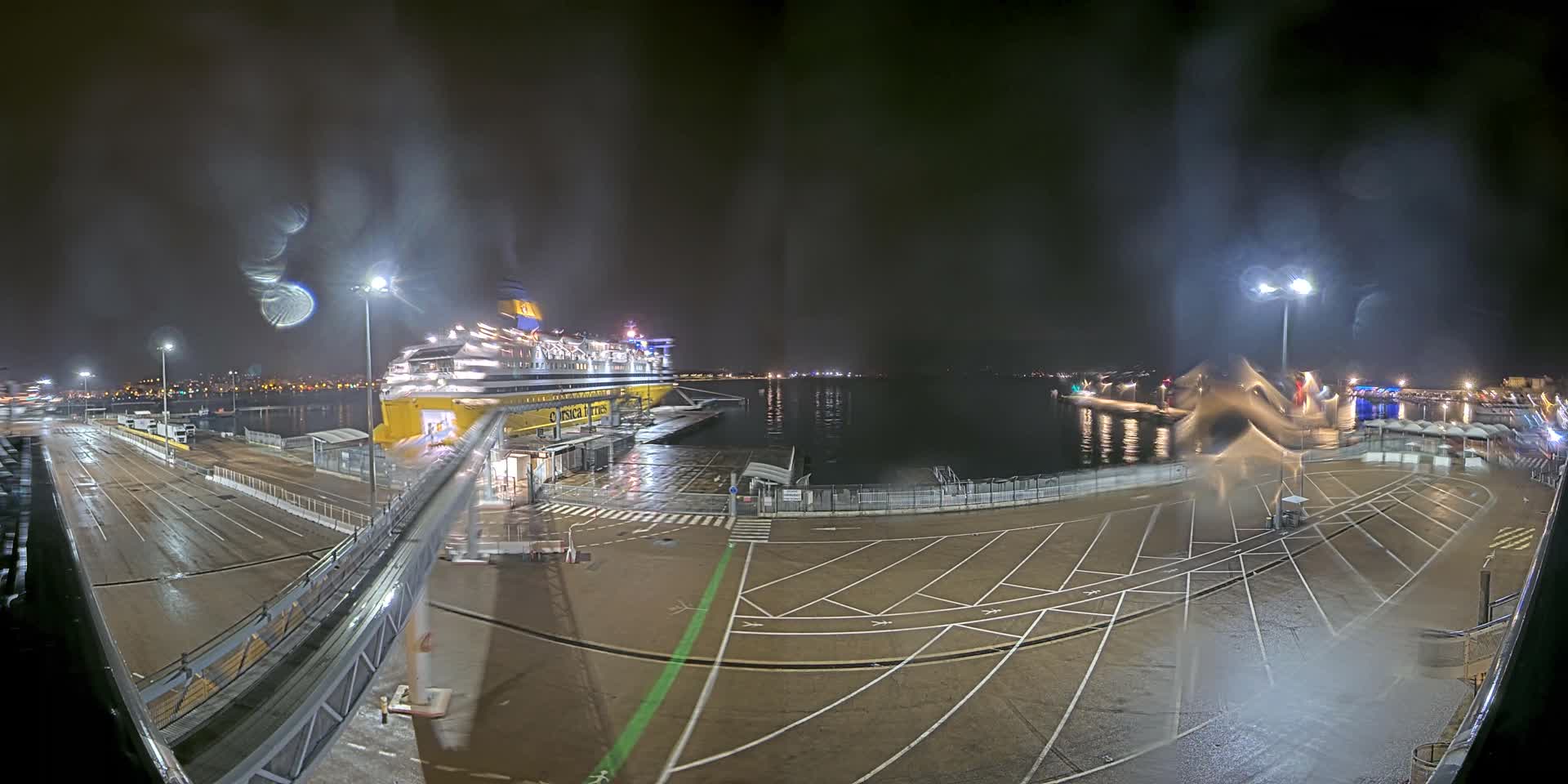 Port de Commerce d'Ajaccio Port Live Cam - Ajaccio, Corse-du-Sud, Corse , France