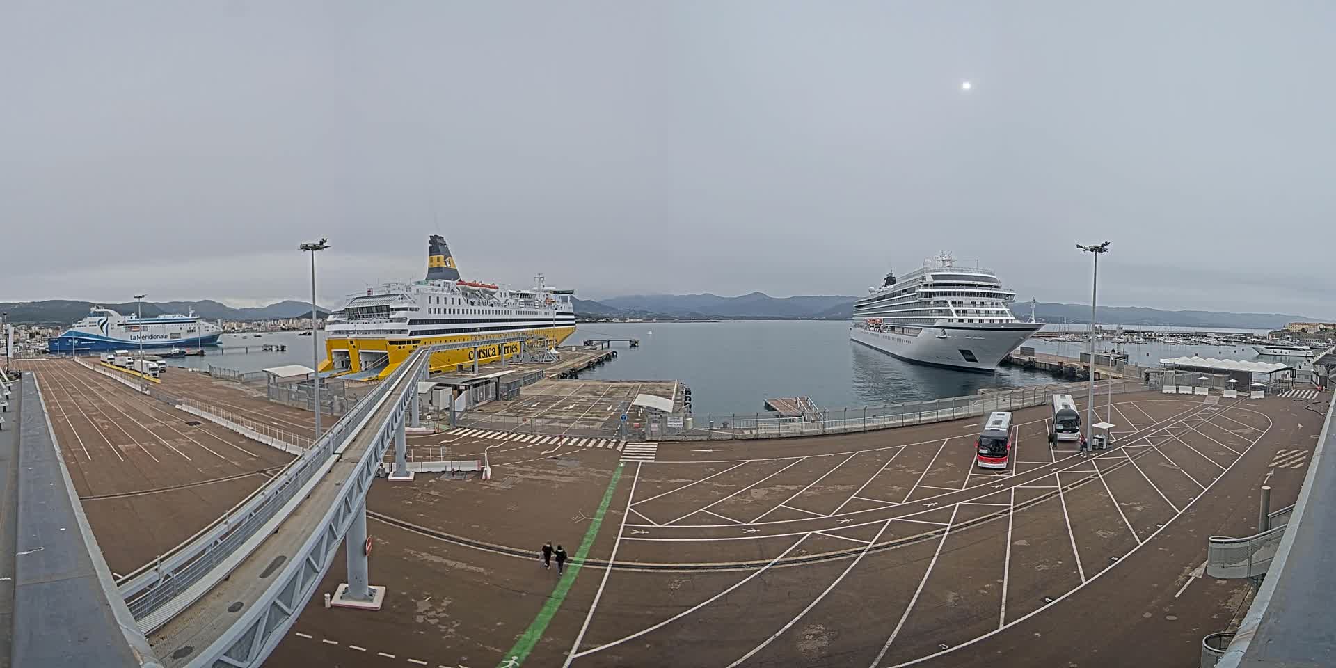 Port de Commerce d'Ajaccio Port Live Cam - Ajaccio, Corse-du-Sud, Corse , France