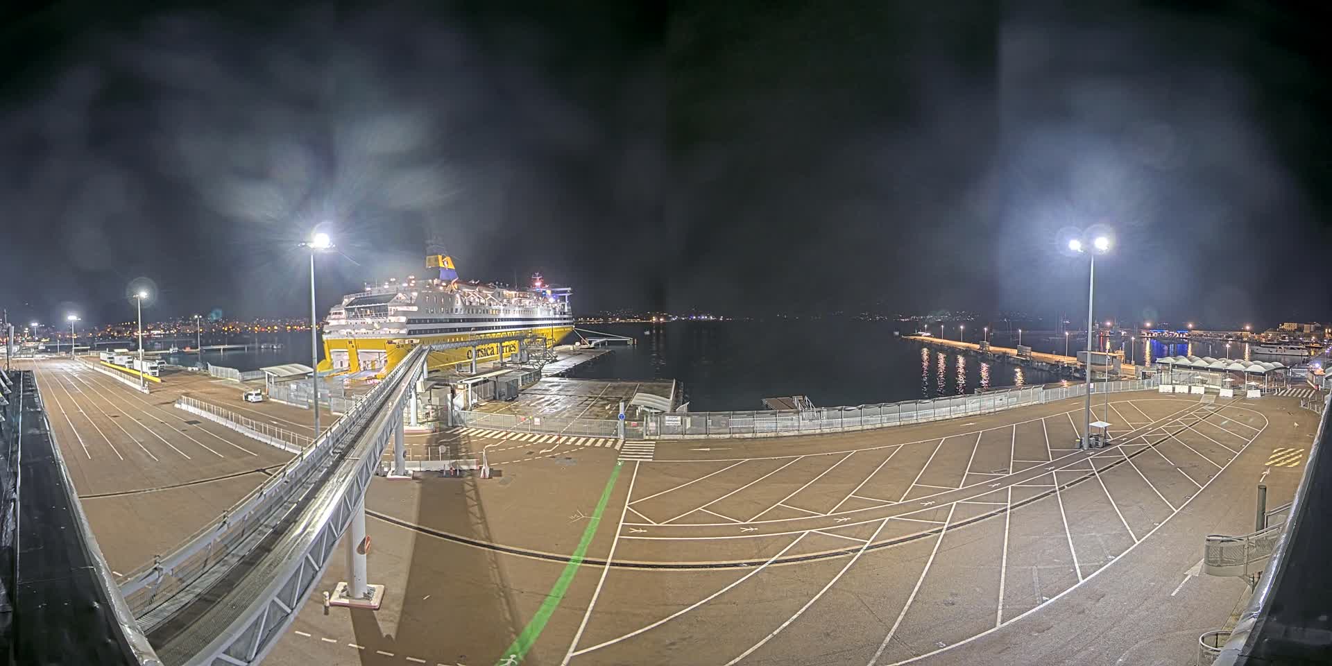 Port de Commerce d'Ajaccio Port Live Cam - Ajaccio, Corse-du-Sud, Corse , France