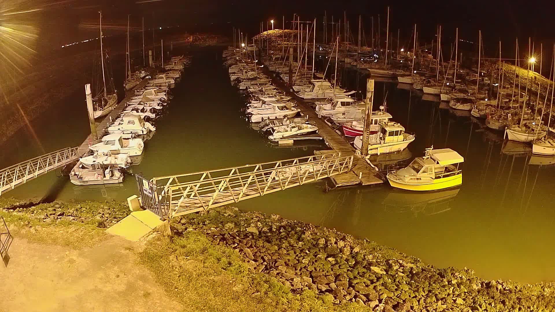 Oleron - Le Douhet Marine Live Cam - Rochefort, Charente-Maritime, Nouvelle-Aquitaine, France
