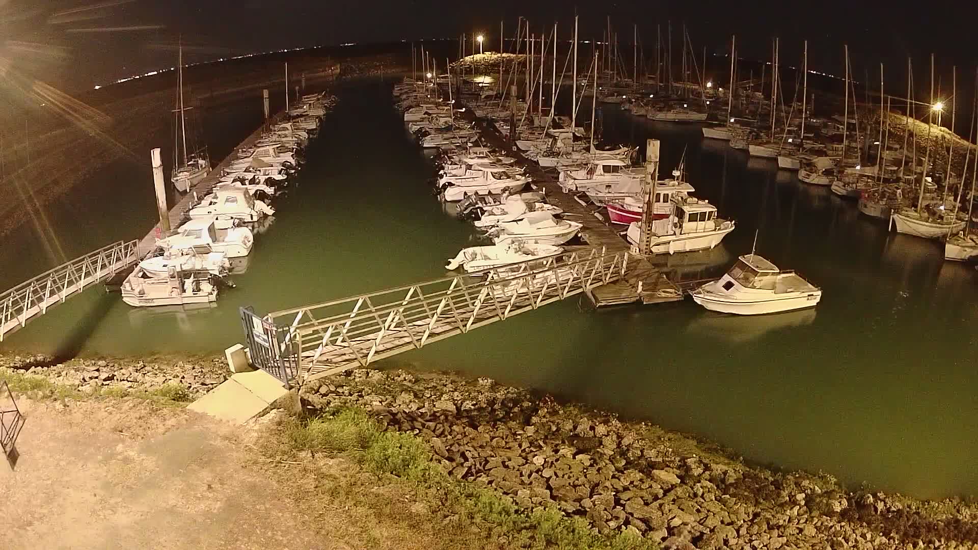 Oleron - Le Douhet Marine Live Cam - Rochefort, Charente-Maritime, Nouvelle-Aquitaine, France