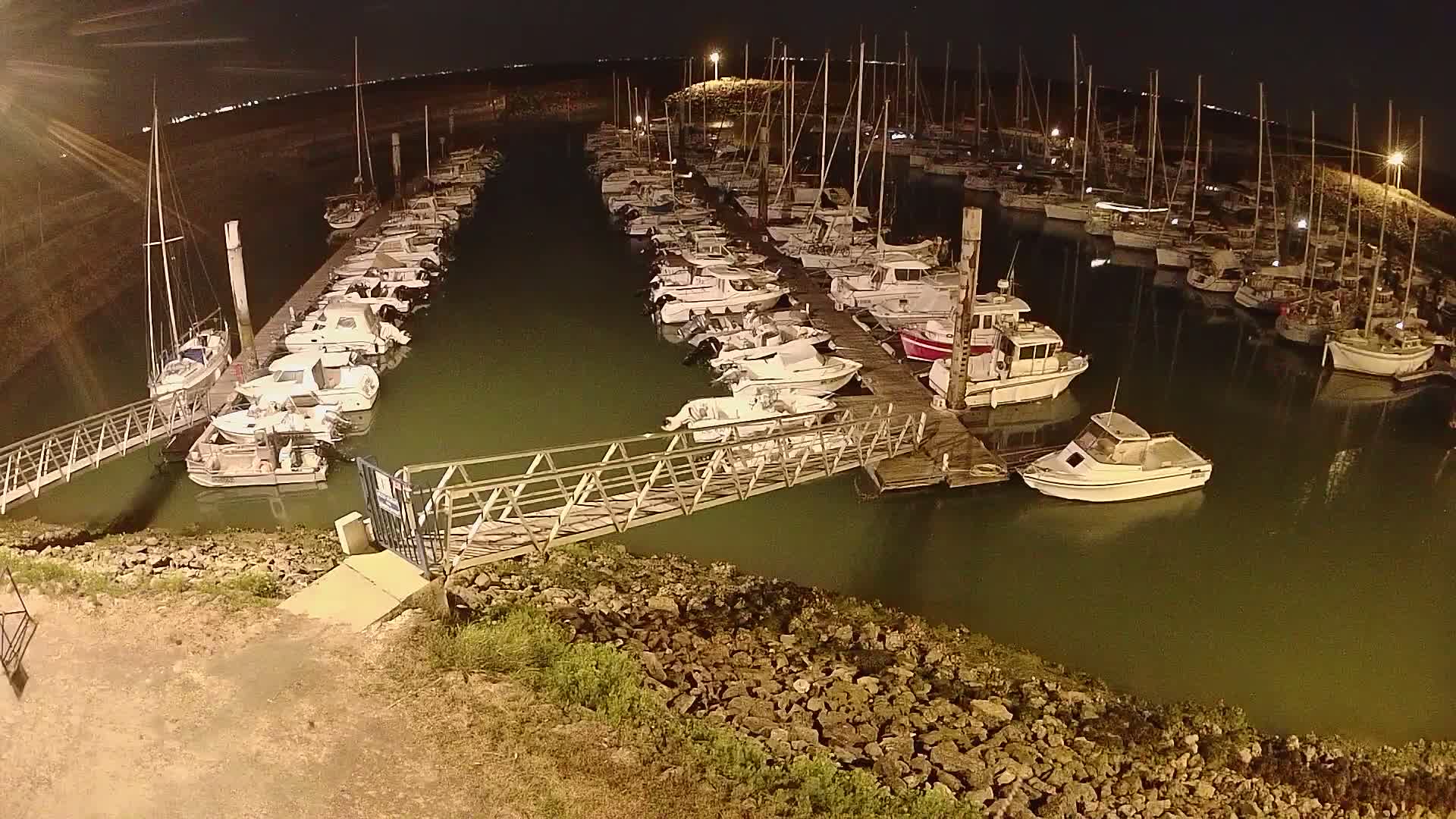 Oleron - Le Douhet Marine Live Cam - Rochefort, Charente-Maritime, Nouvelle-Aquitaine, France