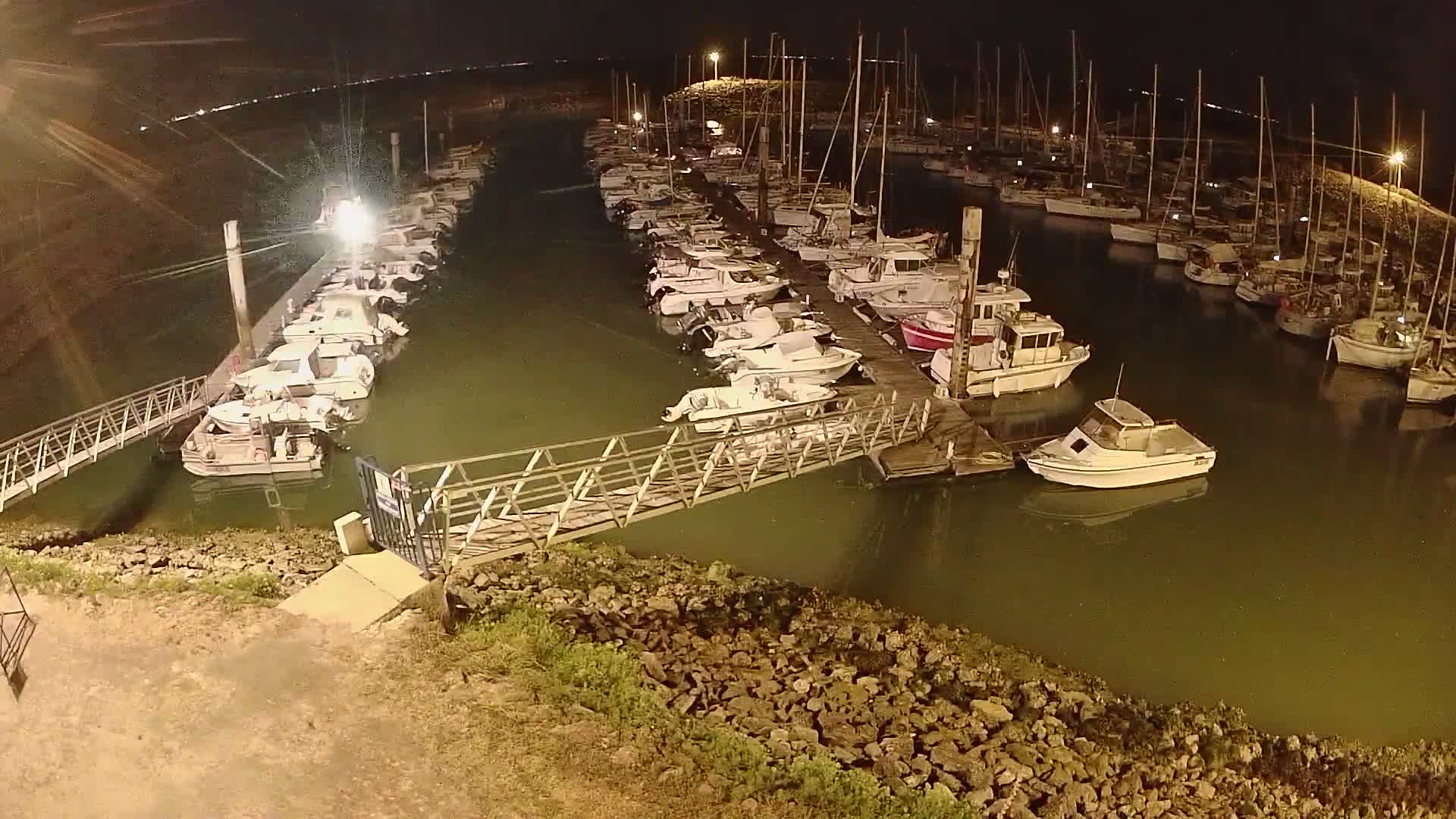 Oleron - Le Douhet Marine Live Cam - Rochefort, Charente-Maritime, Nouvelle-Aquitaine, France