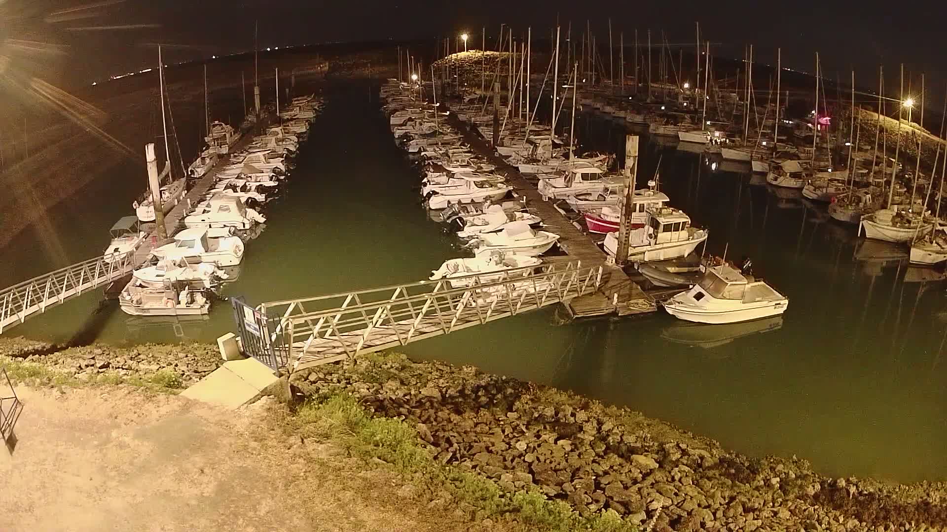 Oleron - Le Douhet Marine Live Cam - Rochefort, Charente-Maritime, Nouvelle-Aquitaine, France