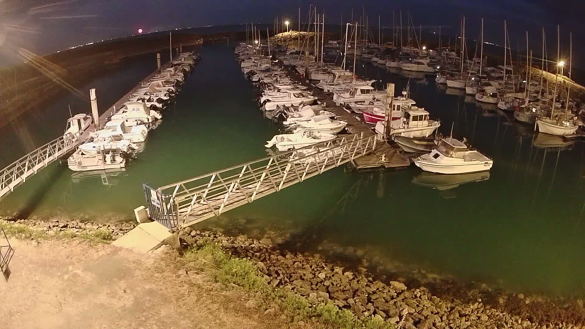Oleron - Le Douhet Marine Live Cam - Rochefort, Charente-Maritime, Nouvelle-Aquitaine, France