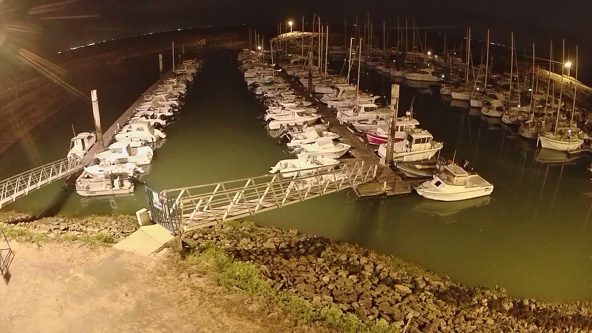 Oleron - Le Douhet Marine Live Cam - Rochefort, Charente-Maritime, Nouvelle-Aquitaine, France