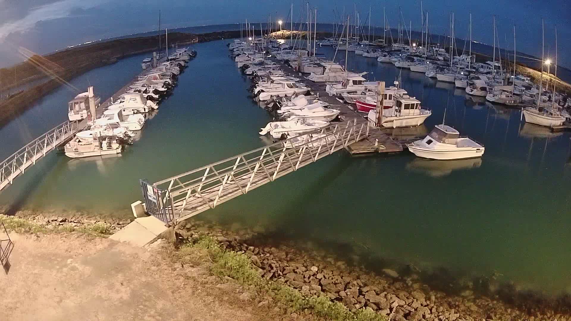 Oleron - Le Douhet Marine Live Cam - Rochefort, Charente-Maritime, Nouvelle-Aquitaine, France