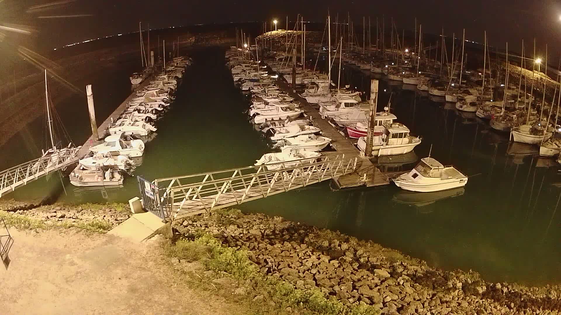 Oleron - Le Douhet Marine Live Cam - Rochefort, Charente-Maritime, Nouvelle-Aquitaine, France