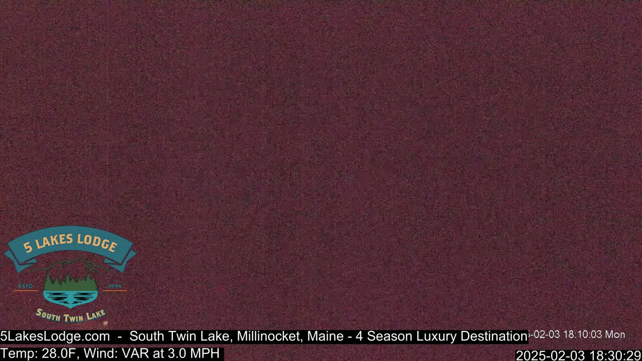 A solid, dark reddish-brown screen displays a low-resolution image.