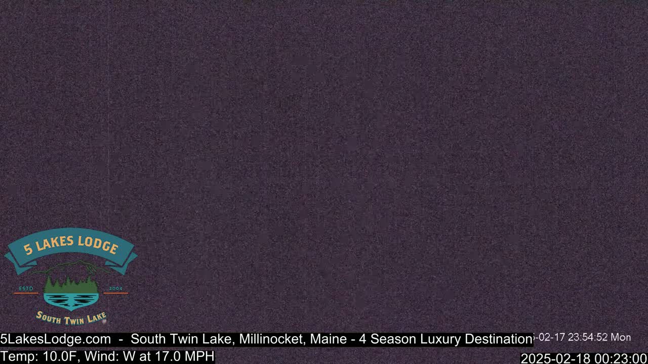 A dark purple image shows a nighttime view with a 10°F temperature and a 17 mph west wind.