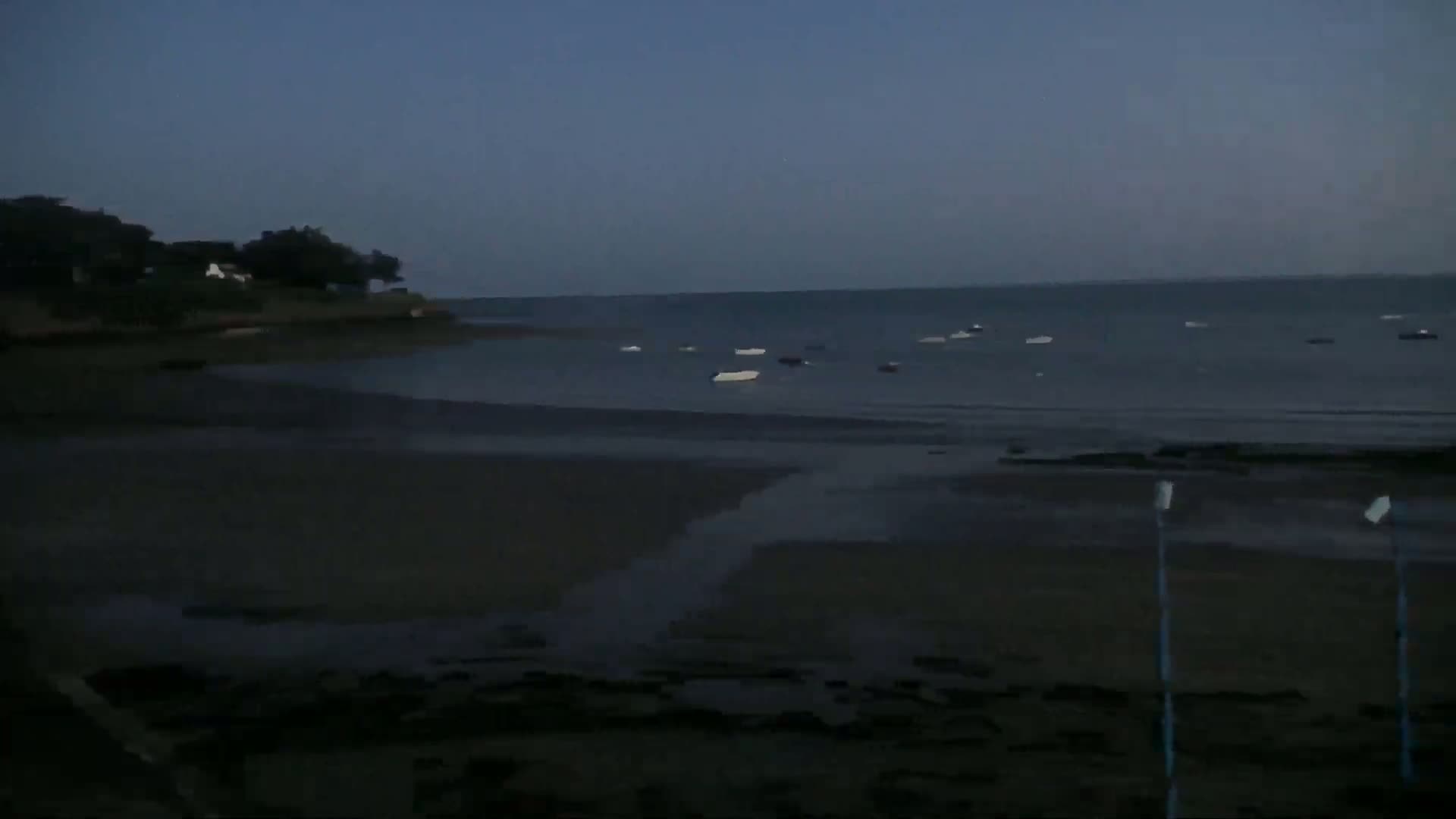 Pénestin, Plage de Betahon Beach Live Cam - Vannes, Morbihan, Bretagne, France