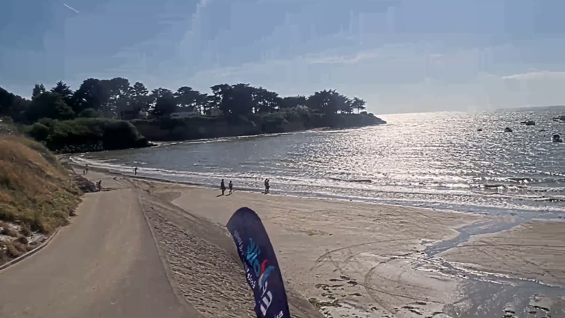 Pénestin, Plage de Betahon Beach Live Cam - Vannes, Morbihan, Bretagne, France