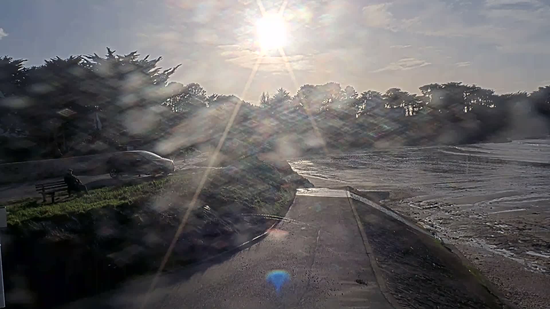 Pénestin, Plage de Betahon Beach Live Cam - Vannes, Morbihan, Bretagne, France