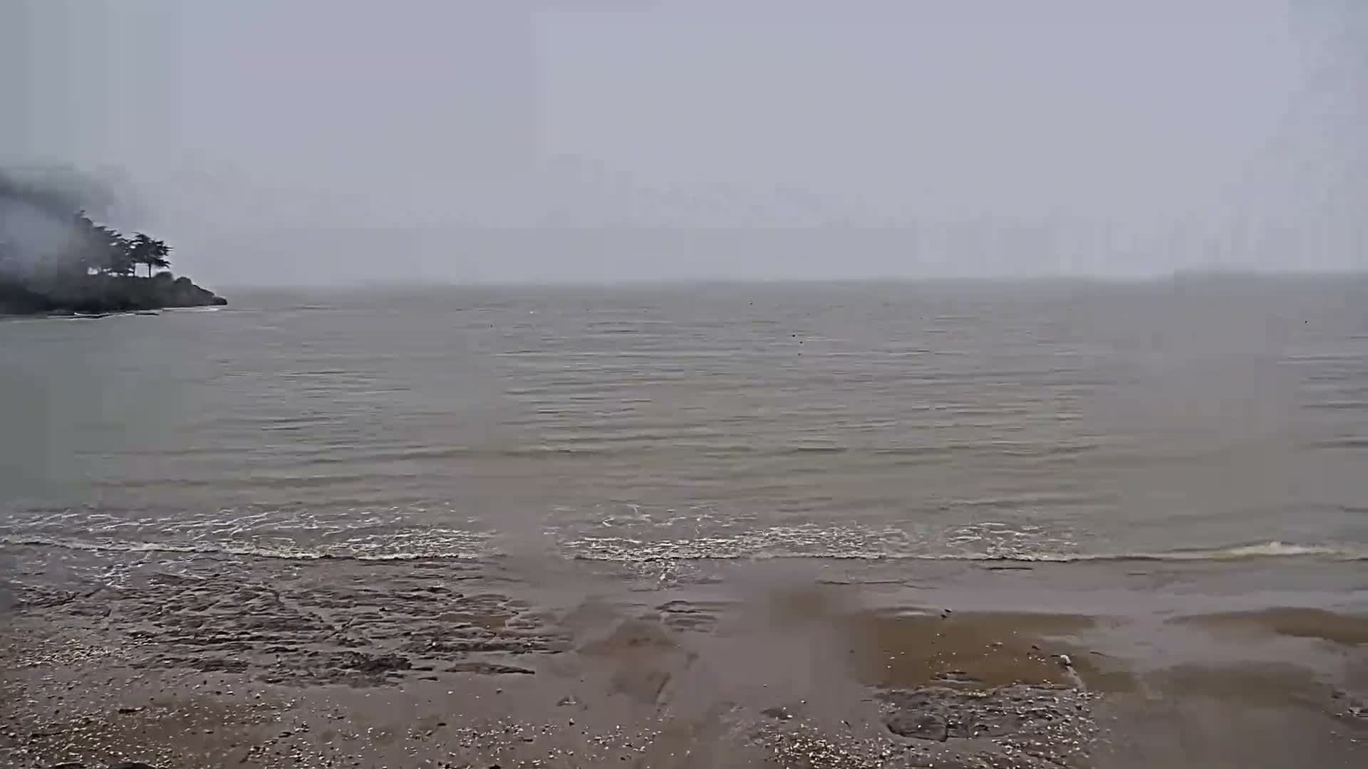 Pénestin, Plage de Betahon Beach Live Cam - Vannes, Morbihan, Bretagne, France