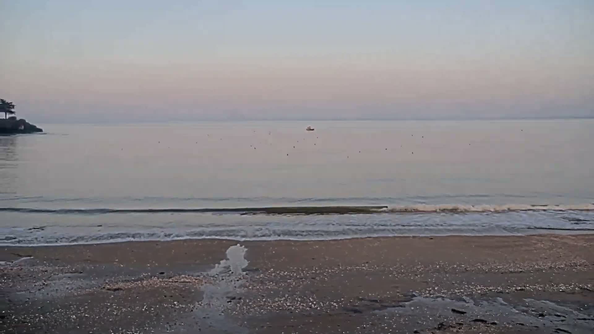 Pénestin, Plage de Betahon Beach Live Cam - Vannes, Morbihan, Bretagne, France